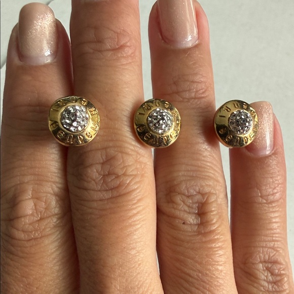 Henri Bendel Gold Ring with Silver Accents - 7 - Picture 2 of 2